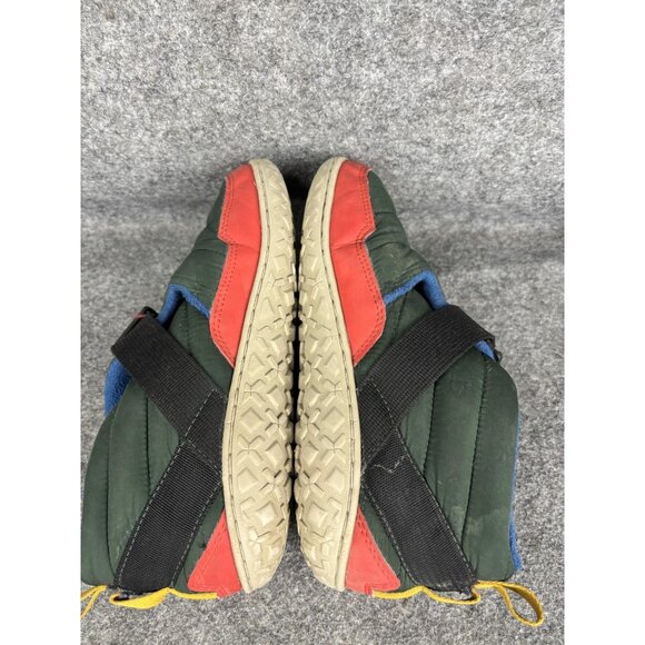 Chaco Ramble Puff Shoes Womens Size 6 Green Red Slip On Camp Slippers - Picture 7 of 8